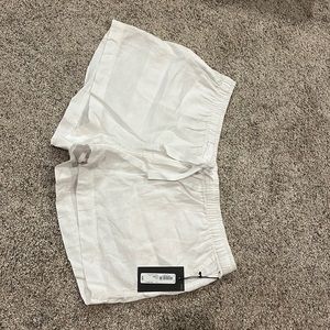 Women's White Shorts